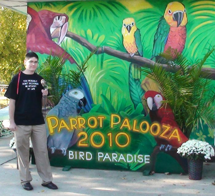 2010 Parrot Palooza Sign